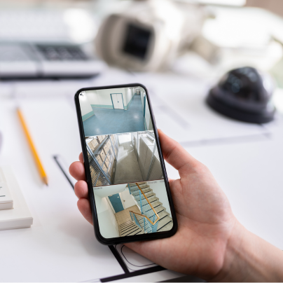 Montgomery security camera feed on cell phone